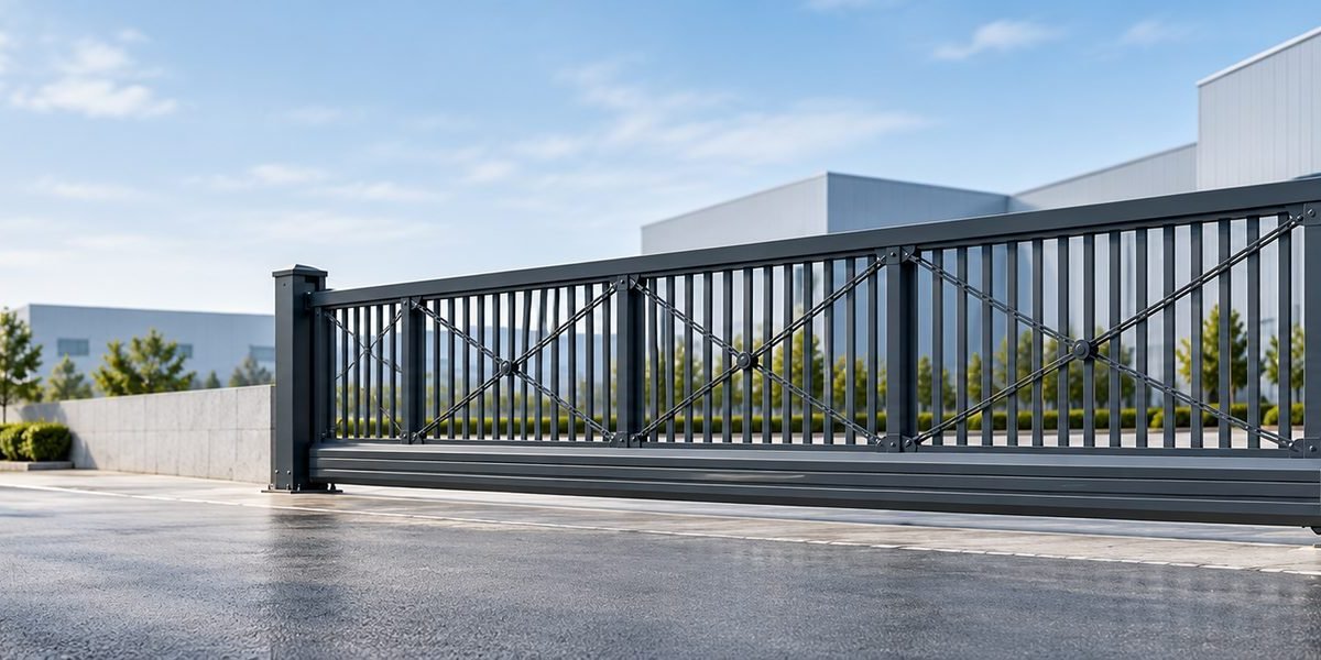 Industrial Suspended Gate entrance solution