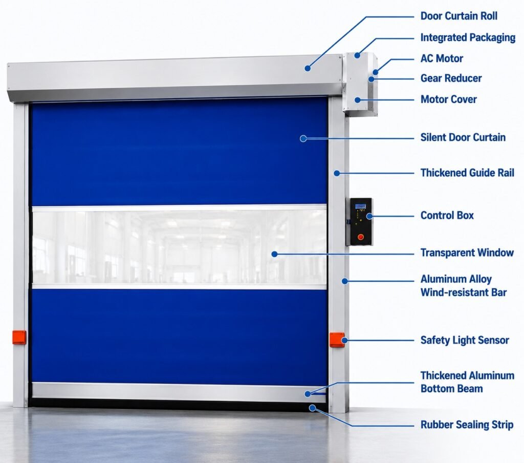High-Speed Rolling Door — detail view 1