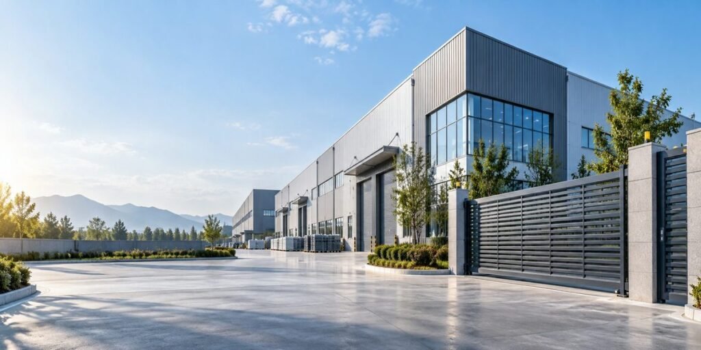 Factories entrance solution